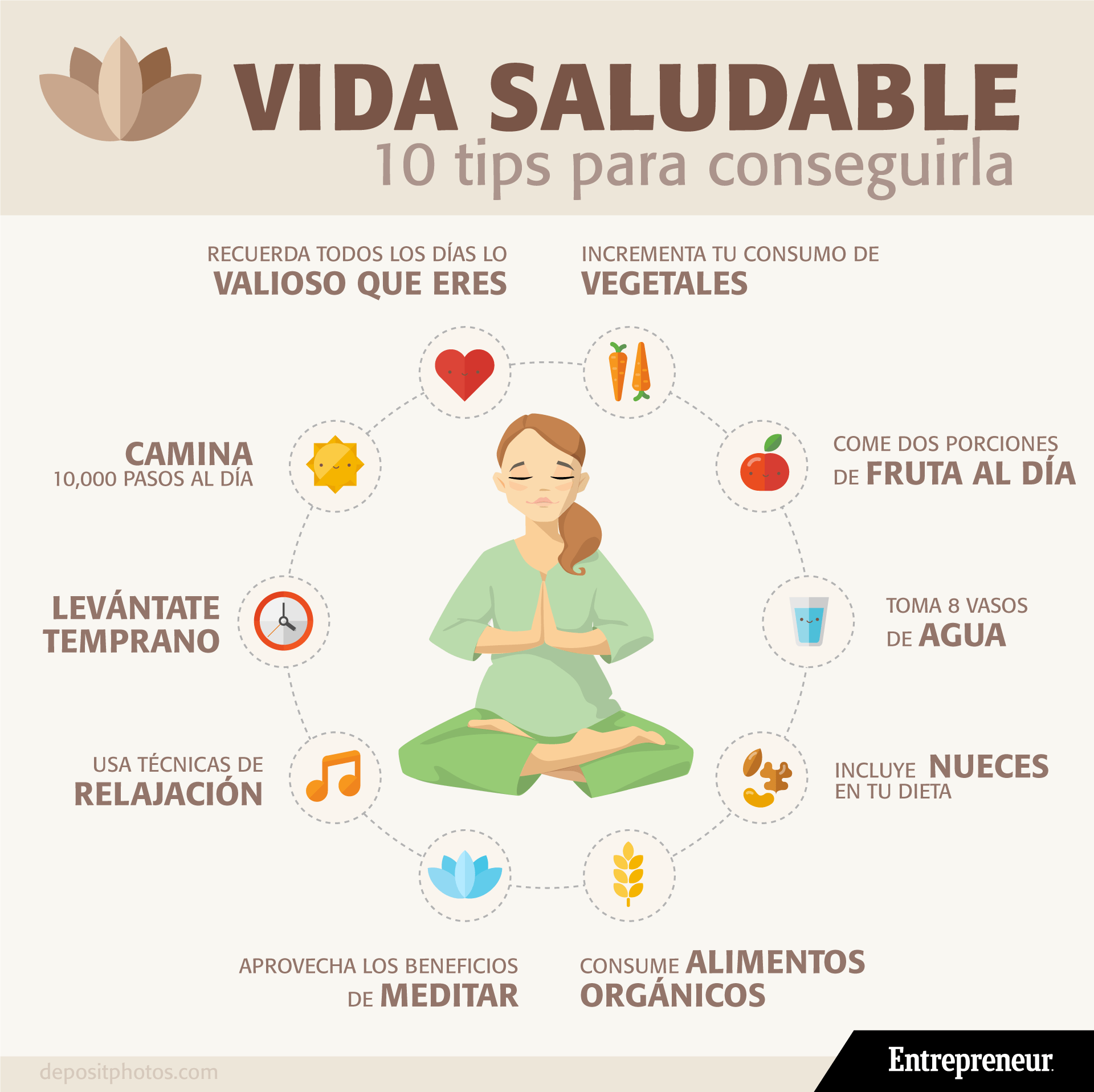Consejos para una vida saludable